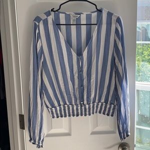 Arizona Jean Co. crop top blouse